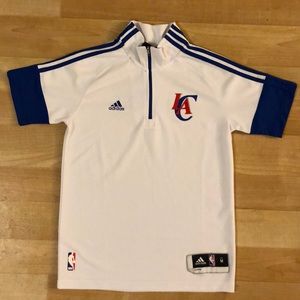 Adidas LA Clippers Short Sleeve Youth Shirt
